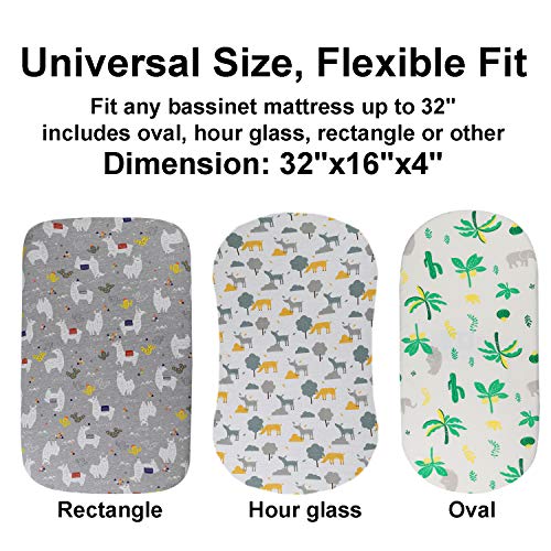 Fitted Sheet Set 3 Pack for Boys/Girls Super Soft Jersey