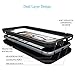 iPhone 6S plus Case,iPhone 6 plus Case,by Ailun,Soft TPU Bumper&Hard PC Back,Shock-Absorption,Anti-Scratch&Fingerprint Dual-Layer Cover,Siania Retail Package[Black]