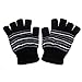 Heated Gloves,Hemlock Lady's 5V USB Power Heated Winter Hand Warmer Gloves (Black)