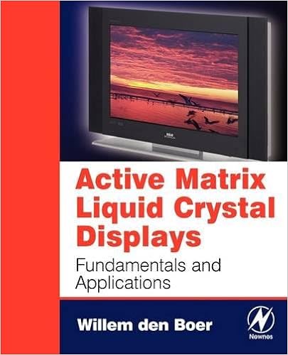 Active Matrix Liquid Crystal Displays 