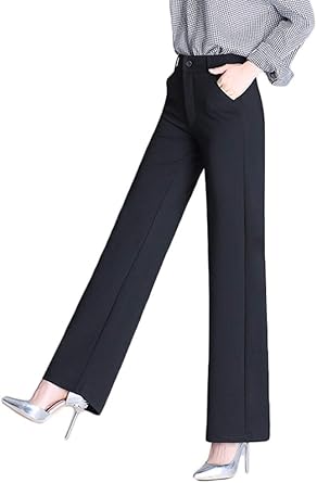 high waist palazzo trousers