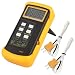 Signstek 3 1/2 6802 II Dual Channel Digital Thermometer -58&deg;F~1022&deg;F(-50~1300&deg;C) with 2 K-Type Thermocouple Sensor Probe primary