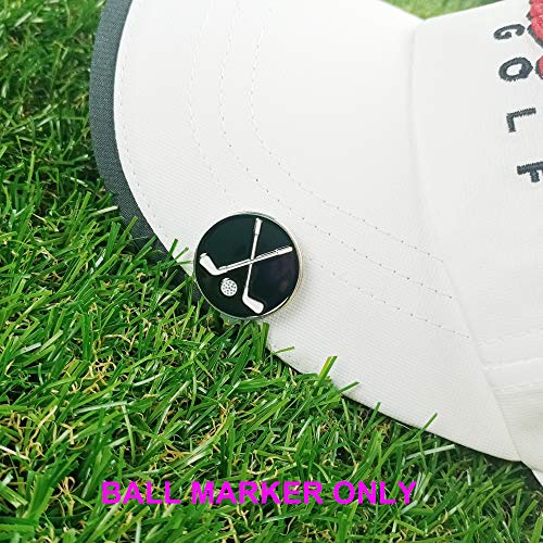 GOLTERS Golf Ball Markers Assorted Patterns Value Pack of 12 Golf Gifts, Golf Cap Clips and Divot Repair Tools Parter Accessories Sets for Men Women Kids Golfer(Skull Ball Markers) - Thumbnail 4