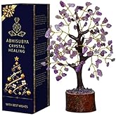 Amethyst Tree of Life - Crystal Tree - Office Decor, Spiritual Gifts for Women - Purple Amethyst