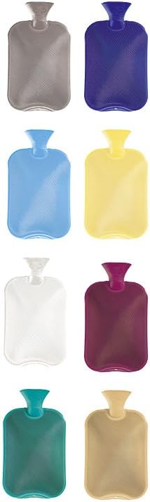 Fashy Single Ribbed Hot Water Bottle 2.0L, Blue - Image 4