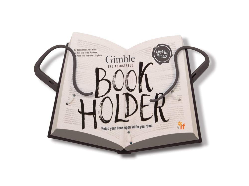 IF Charcoal Gimble Traveler hands free reading tool.,Urban grey,20 cm
