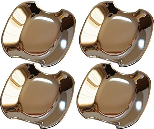 ドアハンドル プロテクター メッキカバー 傷防止ドレスアップメッキ加工4枚セット ヴェルファイア 30系 アルファード 銀シルバー