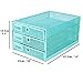 Exerz Paper Sorter 3 Drawer Wire Mesh A4 / Desk Multifunctional Desk Organiser/Multi-Layer Letter Tray - for Documents, Magazines, Notebooks and Letter