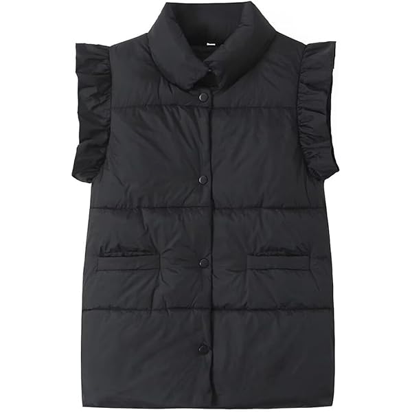 【shi 】HYKE QUILTED CROPPED VEST  ブラック QUILTED CROPPED VEST | HYKE (Women)/ハイク