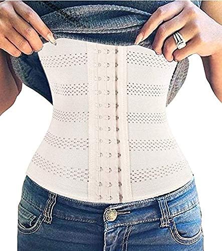 Waist Trainer Corset Breathable and Invisible Waist Shaper Training Waist Cincher for Women Tummy Control