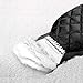 MATCC 2 Pack Ice Scraper Mitt Windshield Snow Scrapers with Waterproof Snow Remover Glove Lined of Thick Fleece Black