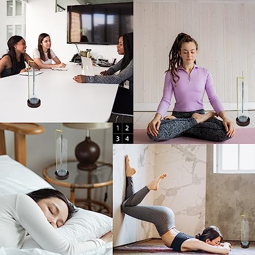 VUFUL Incense Holder, Funny Incense Holder for Sticks with Removable Glass Ash Catcher Incense Burner for Zen, Yoga, Spa, Meditation(Glass)