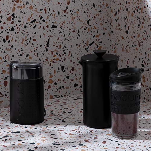 BODUM-KAFFEESET – Cafetière-Kaffeebereiter (1 Liter/8 Tassen) aus Edelstahl, doppelwandiger Reisebecher und elektrische… – Bild 4