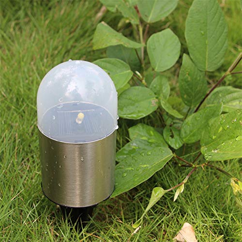 jingxiaopu Solarleuchten Garten Retro Gartenbeleuchtung Solar LED Solar Lampen Rostfreier Stahl Gartenlampen Solar… – Bild 7
