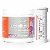 Beetelite Nitric Oxide Test Strip Bundle - Nitric Oxide Booster - Black Cherry 20 Servings With Nitric Oxide Test Strips 25 Strips