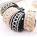 Polytree 2pcs Women's Fashion Chain Hair Clip Barrette Ponytail Holder