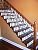 5 Pcs. 44" x 1/2" Skinny S-Scroll Iron Balusters Iron Spindles Metal Stair Parts Hollow.(Satin Black)