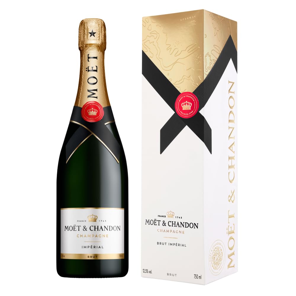 Moët & Chandon Brut Impérial Champagne, Gift Box, 75cl