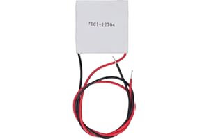 Semiconductor Cooler Module 40x40mm, CPU Cooling Plate with Wire, DC12V 36W 3.0-3.3Ω - Efficient Heat Dissipation, Durable Ma