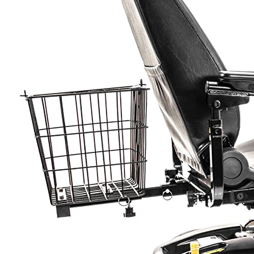 Challenger Mobility Rear Basket Challenger J900 for most Drive and Pride Mobility Scooters, Large - Thumbnail 3