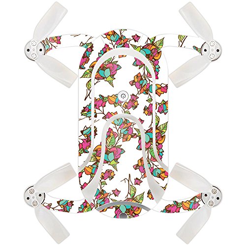 MightySkins Skin Compatible with ZEROTECH Dobby Pocket Drone – Bouganvilla | Pr…