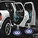 2 X 5th Gen LED car door Ghost Shadow laser projector logo light for Volkswagen VW Golf 4 5 6 Polo Passat Multivan Transporter Caddy Beetle Jetta CC Scirocco Tiguan Touran Touareg Eos Phaeton GTI