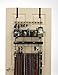 Longstem Organizers Over The Door/Wall Hanging Men's Tie and Belt Rack Organizer Valet Patented in Black 43 Hooks for Men’s Organization