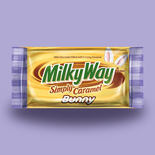 MILKY WAY Simply Caramel Easter Bunny Candy Bar 6.6-Ounce 6-Count Pack