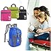 Bago Lightweight Backpack. Water Resistant Collapsible Rucksack for Travel and Sports. Foldable and Packable Daypack for Adults, Men and Women, Teens and Children (DeepBlue)