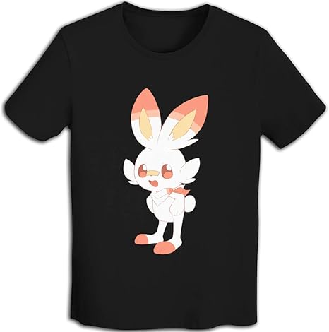 Amazon Co Jp ポケモンソードシールド ポケモン剣盾 ヒバニー Tシャツブラックxl ホビー