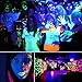 KINGBO Black Light Bulb, 36W LED Blacklight Bulbs E26 PAR38 Glow in The Dark, 395nm LEDs for Blacklight Party, Fluorescent Art, DJ Dance Party, Holiday Decorations, Acrylic Pouring Light