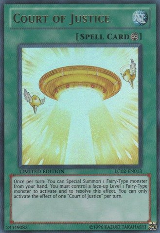 Yu-Gi-Oh! - Court of Justice (LC02-EN013) - Legendary Collection 2 - Limited Edition - Ultra Rare
