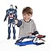 Marvel Avengers Titan Hero Series Iron Patriot Figure with Arc Thruster Jet Vehicle