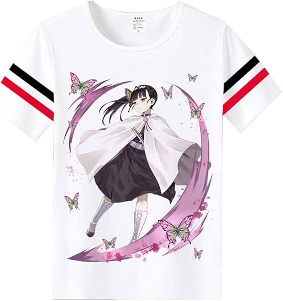 Amazon 鬼滅の刃 Tシャツ メンズ レディース 子供 女の子 男の子 夏服 半袖 男女兼用 柔らかい 衣装 かわいい 誕生日 プレゼント イベント 服 アニメ プリント 鬼滅の刃 グッズ Tシャツ カットソー 通販
