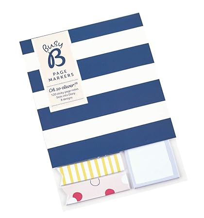 Marcadores de página Busy B - conjunto de 120 marcadores en ...