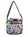 Vera Bradley Triple Zip Hipster Crossbody Shoulder Bag in Plum Crazy