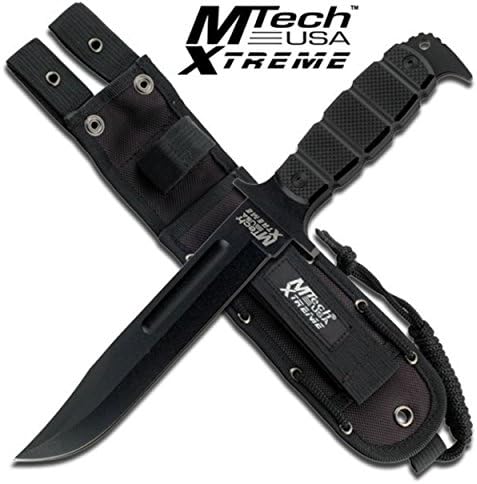 MTECH USA XTREME MX-8079BK Overall Fixed Blade Knife, 12-Inch