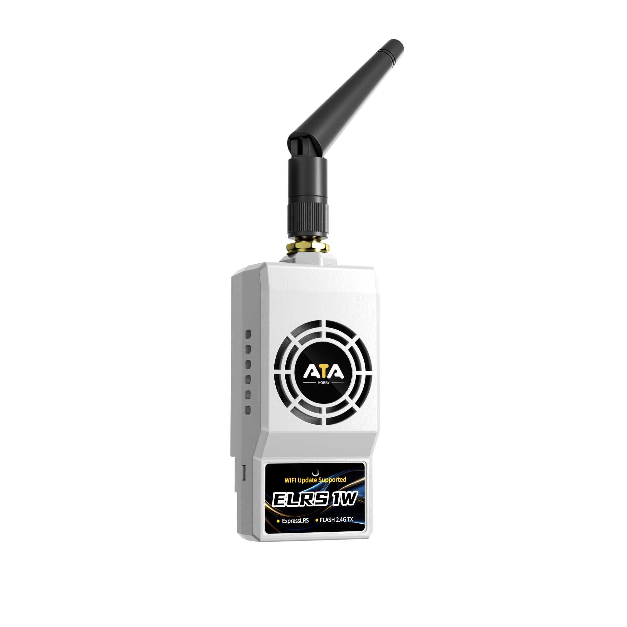 Radiolink ELRS Nano 2.4GHz ATA Mini Long-range Module 1W High-power Signal Enhancement for FPV Drones Suitable for Transmitter T16D/T12D/Futaba/Radiomaster/Helloradio/Jumper and more, White