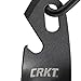 CRKT Iota Outdoor Spork Multitool: Durable and Lightweight, for Camping, Hiking, Backpacking and Outdoors Activities, Bottle Opener, Can Opener, Black, Carabiner 9085K