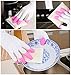 Dish Sponge Scrub Sponge , Bamboo Fiber Kitchen Sponges Non-Scratch Cleaning for Pots, Pans, Dishes and Cookware