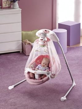 fisher price butterfly garden swing