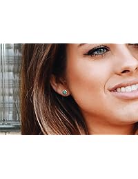 Pura Vida Celestial plata estrella y luna arete Conjunto   plata de ley 925   arete para mujer, plata de ley, 841696120548