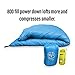 Outdoor Vitals Aerie 0 15 30 45 Degree Down Underquilt 800+ Fill Power Starting just Over 2 lbs. Sleeping Bag w/LoftTek Options