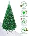 Lemberi Artificial 6ft Christmas Tree Xmas Pine Tree with Solid Metal Legs,Light Weight, 1000tips, Perfect for Indoor and Outdoor Holiday Decoration (Green, 6 FT)