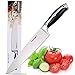 8-Inch Stainless-Steel Chef Knife - Premium Class Sharp Blade with Protective Bolster - Great for Home Kitchen Multi Uses, for Mincing, Dicing, Slicing and Chopping - Meat, Fish, Fruits and Vegetables