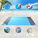 NS SeaPro Sandfree Beach Blanket 82X79In Extra Large,Pocket Zipper Portable Waterproof and Quick Dry Outdoor Family Mat for Beach,Soft Compact Beach Mat Picnic Blanket,Camping,Hiking,Music Festivalthumb 4