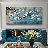 Huge Wall Art for Living Room 100% Hand-Painted