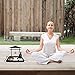 Tabletop Zen Rock Garden Meditating Statue Bell Rake Sand Candle Burner Tray Home Décor (SCZ01)