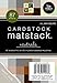 DCWV Cardstock Stack, Match Makers Neutrals, 87 Sheets, 4-1/2 x 6-1/2 inches