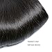 Peiyulex Brazilian Virgin Human Hair Weave Brazilian Straight Hair 3pcs 100% Unprocessed Hair Weft Extensions Natural Black Color 10inch